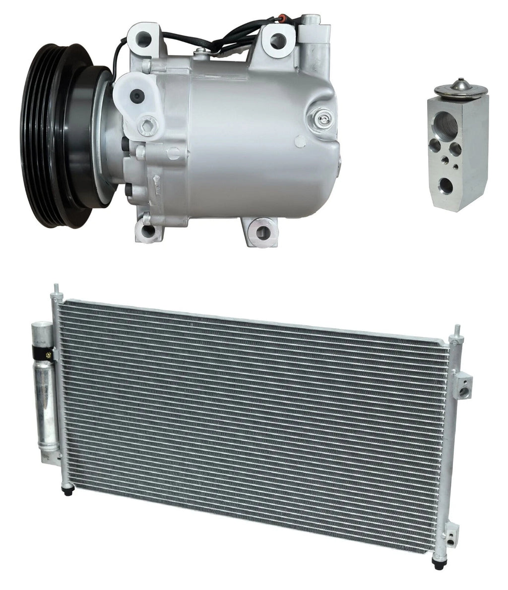 AC Compressor Kit With Condenser for Nissan Tsuru 1.6L (2010–2010)