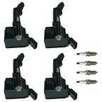 4X Ignition Coil & Iridium Spark Plug for Chevy Cruze Malibu (2011–2019) UF802