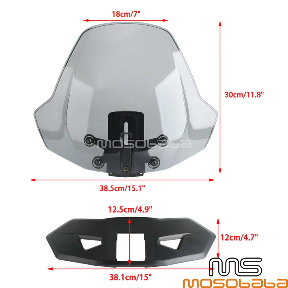 Adjustable Windshield Kit for Can-Am Ryker 900 ACE (2019-2023)