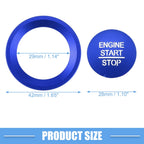 Engine Start Stop Ignition Button Trim Decal for Honda Accord (2018-2022)