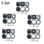 Set of 5 Carburetor Repair Kits for Zama RB-97 Stihl FS87 FS91 FS100 FS110
