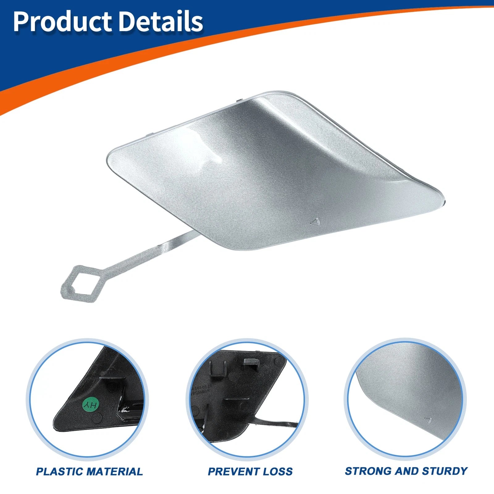 Tow Hook Cover for Mercedes-Benz (A2048850526)