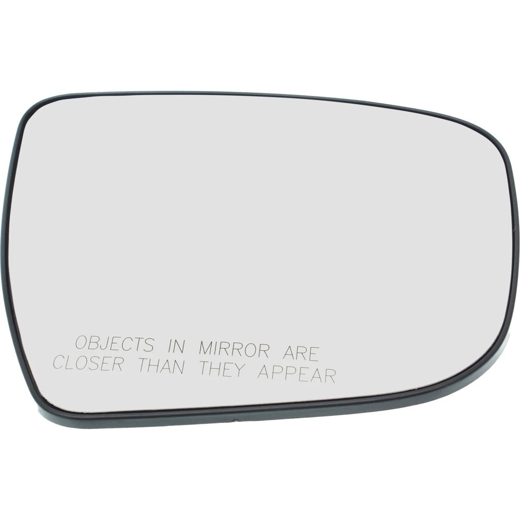Mirror Glass for Nissan Pathfinder (2017–2020) with Backing Plate, Passenger Side