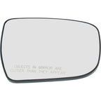 Mirror Glass for Nissan Pathfinder (2017–2020) with Backing Plate, Passenger Side