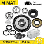 Rear Diff Pinion Ring Gear Bearings Seals for Honda TRX250X (1997–2023)
