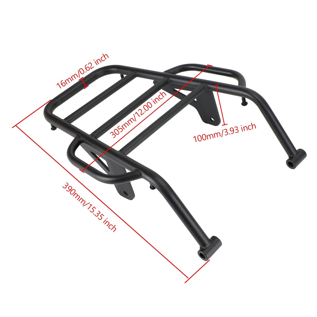 Rear Cargo Rack with Grab Handle for Kawasaki KLX230 KLX 230 S/SE (2020–2022)