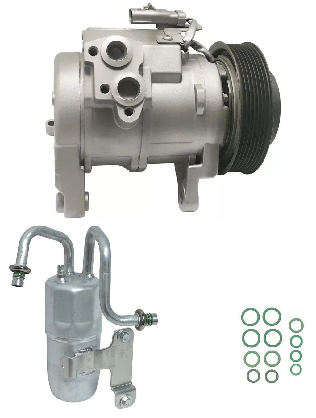 AC Compressor Kit Replacement for Dodge Ram 4000 5.7L V8 (2007–2007)