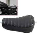 Horizontal Stripe Front Seat Cushion for Harley Sportster XL883 1200 (2004–2019)