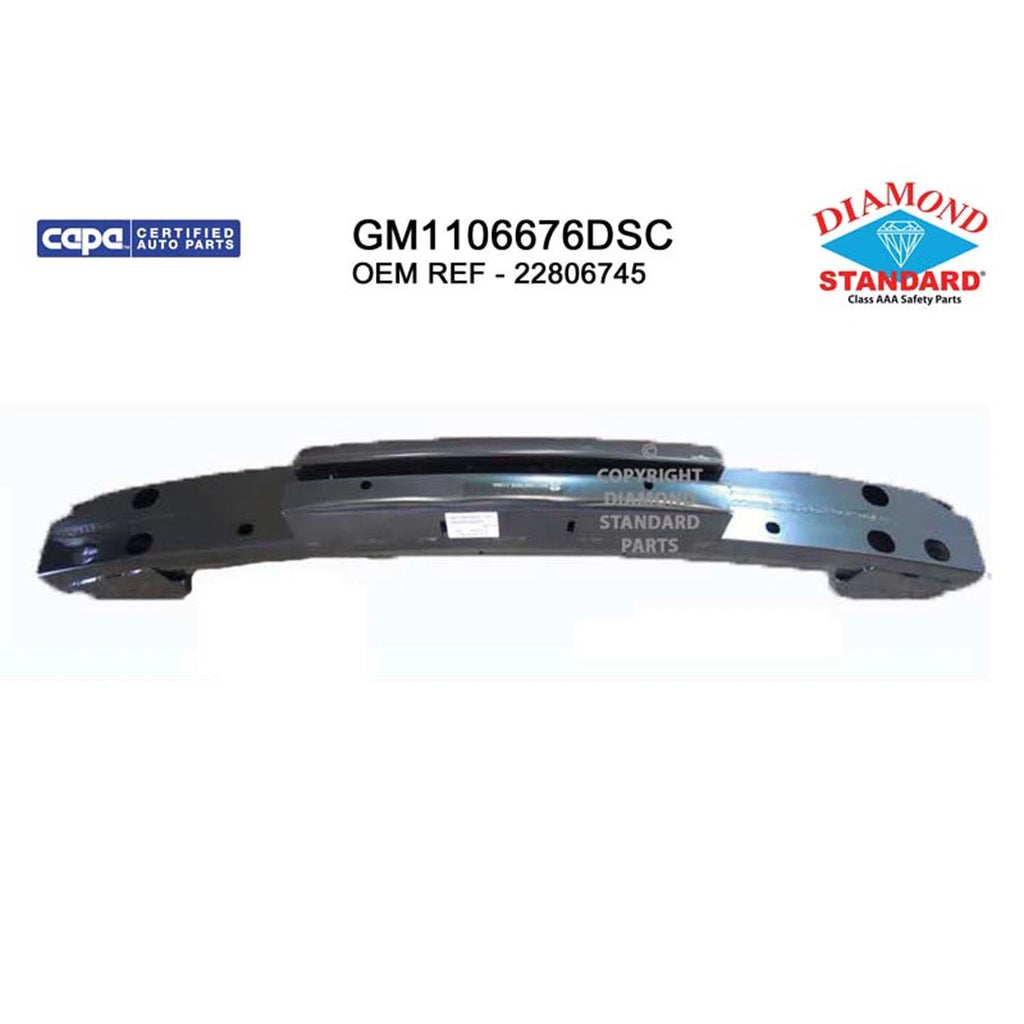 Replacement Steel Rear Bumper Impact Bar (See compatibility Chart)