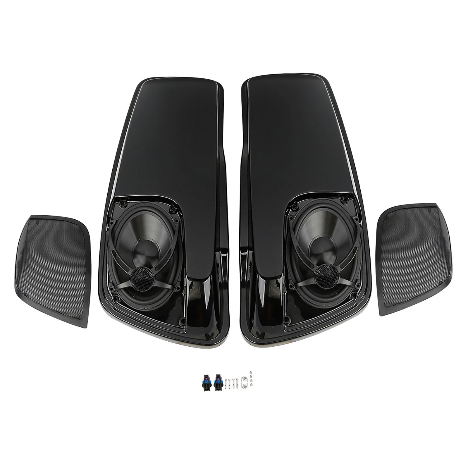 Saddlebag Lids with 5"X7" Speakers for Harley Electra Glide FLHX (2014–2024)