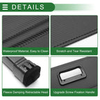 Retractable Cargo Cover for Ford S-MAX (2007–2014) Black Carbon Fiber