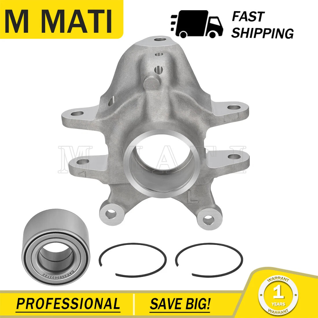 Rear Left Side Knuckle w/Bearing for Can-Am Maverick 1000R 4x4 Turbo (2013–2018)