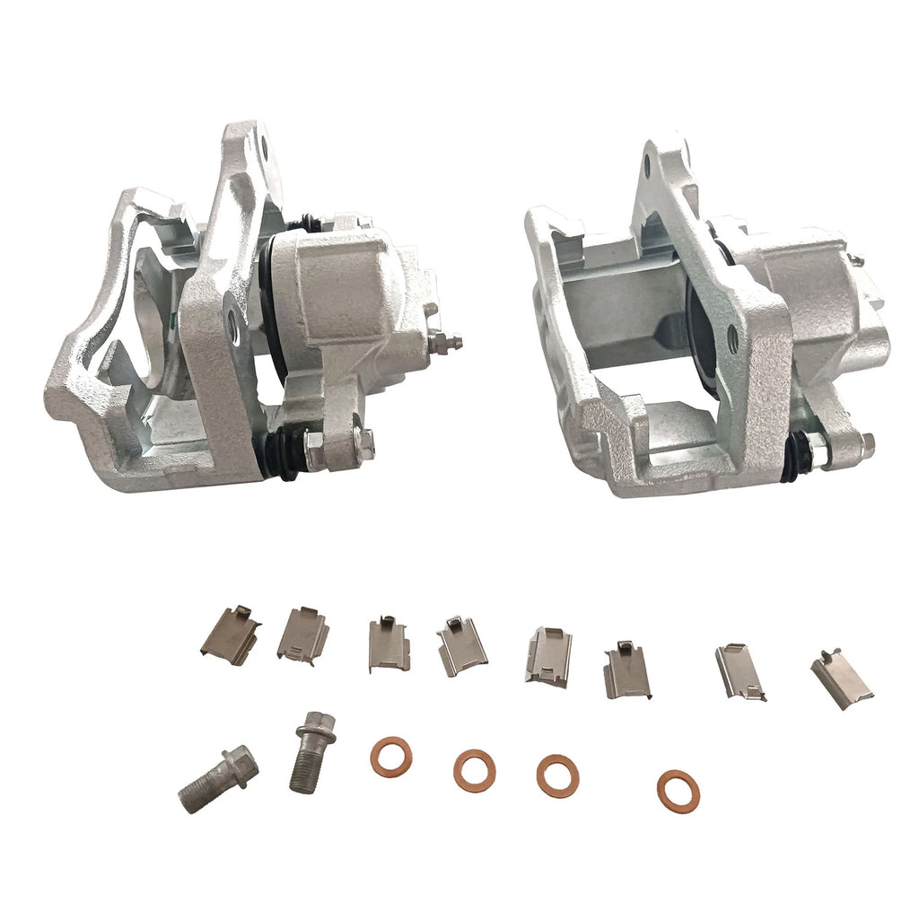 2PCS Front Brake Calipers w/ Bracket for Dodge Nitro Jeep Chrysler (2007–2010)