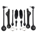 10pc Front Lower Control Arms Tie Rod for Dodge Challenger Charger 300 (2011–2014)
