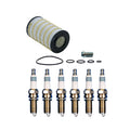 Wix Engine Oil Filter & Denso 6 Iridium Spark Plugs for W203 C280 C350 (2001–2007)