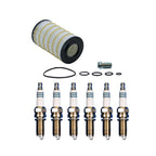 Wix Engine Oil Filter & Denso 6 Iridium Spark Plugs for W203 C280 C350 (2001–2007)