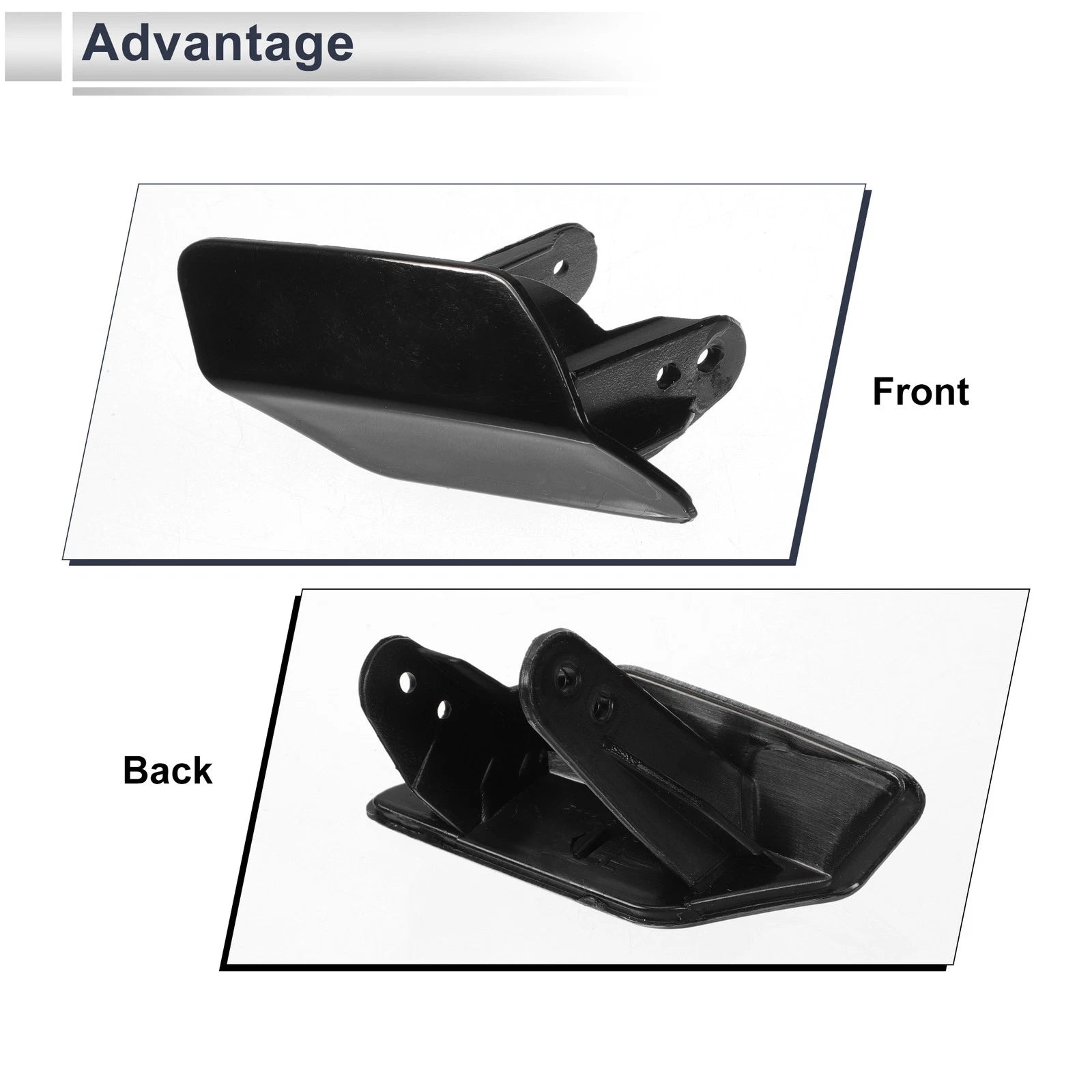 Washer Nozzle Cover Cap No. 51118067970 for BMW 320i (2012–2013) Black