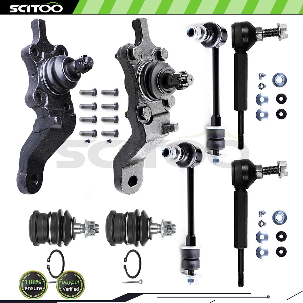 Set of 4 Ball Joints & Sway Bar End Links for Toyota 4Runner (1996–2002)