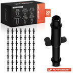 50Pcs Straight Connector Clips for Ford 