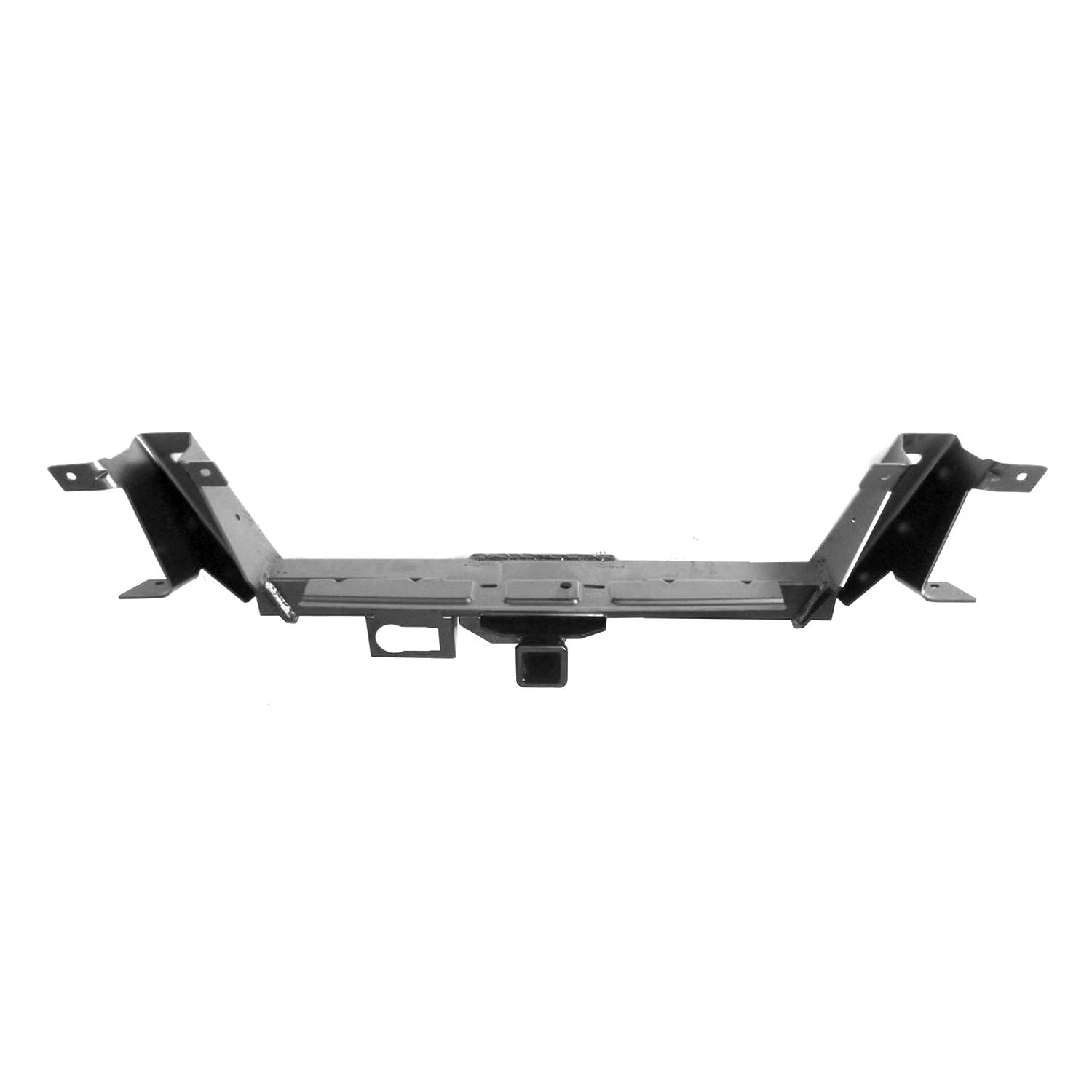 Replacement Steel Rear Bumper Impact Bar w/Base Class III Tow Hitch