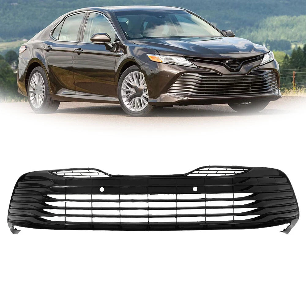 Front Bumper Lower Grille with Radar Holes for Toyota Camry (2018–2020)