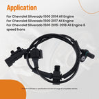 ABS Speed Sensor Rear Passenger for GMC Sierra 1500 (2017–2018) 23492815 ALS2635