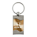 Gold Rectangular Wave Keychain - Officially Licensed for Honda CR-V