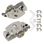 Front Disc Brake Calipers Set for Honda Civic (2012–2015) CR-Z (2011–2015) w/Bracket