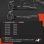 2X Front Outer Side Tie Rod End for Honda Odyssey (2018-2024)