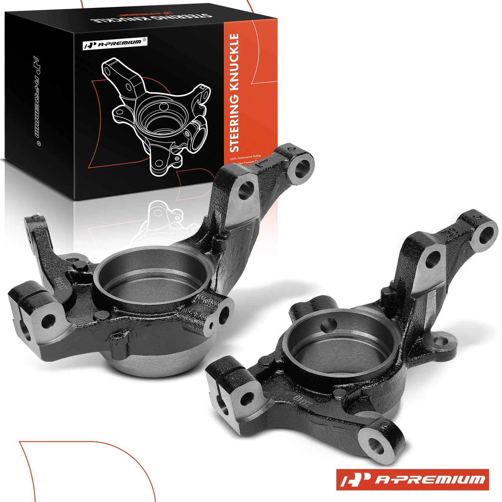 Pair Front Steering Knuckle for Hyundai Sonata Kia Optima (2011–2013)