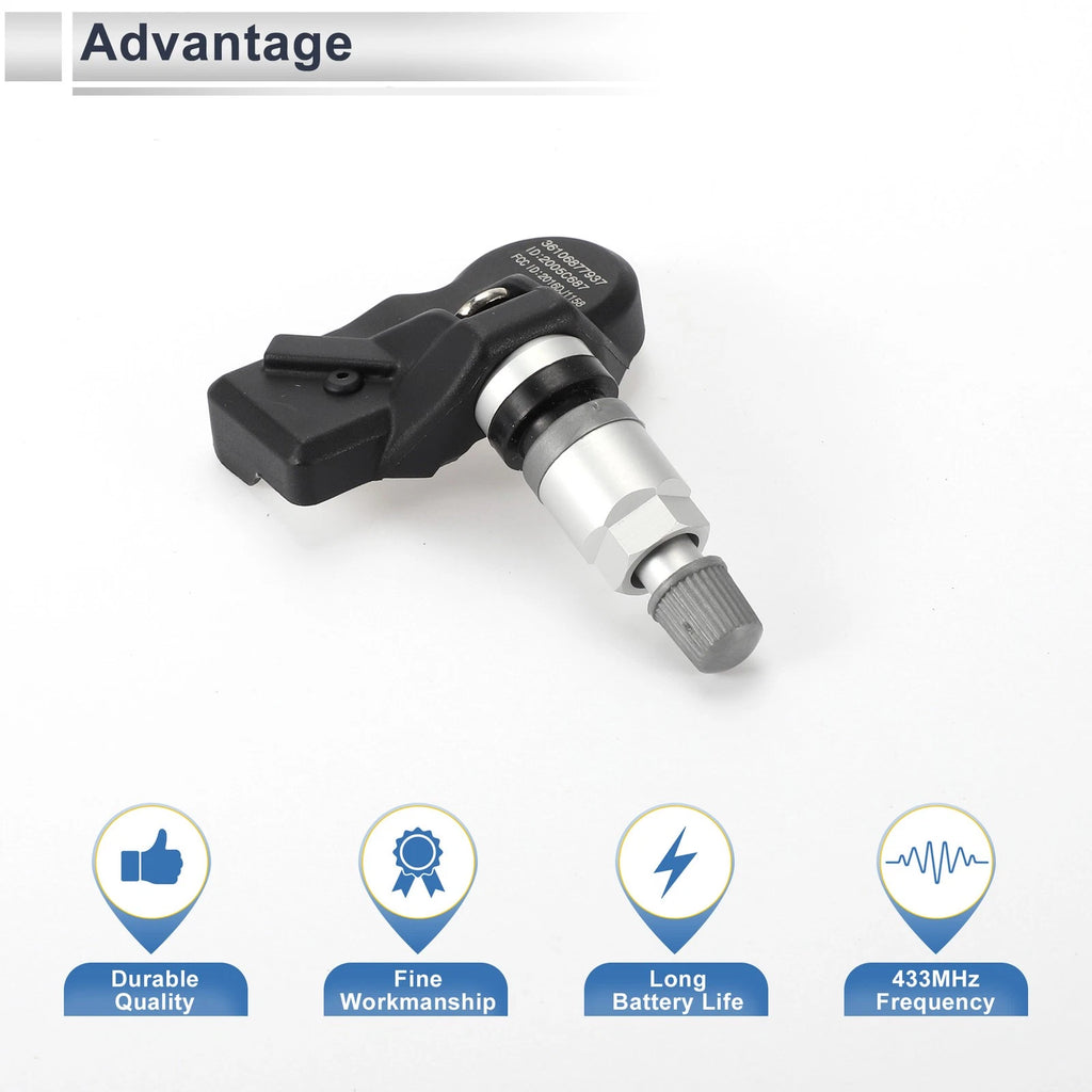 Tire Pressure Sensor 433Mhz for BMW 530i (2017–2022) No.36106877937