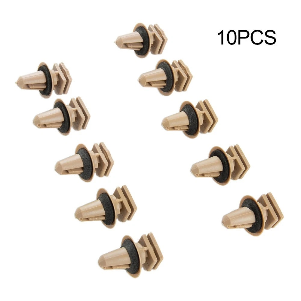Set of 10 Plastic Clips for Trims on Sill & Door Entrance