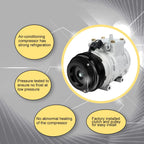 AC Compressor with Clutch for Toyota Tacoma (1995-2004)