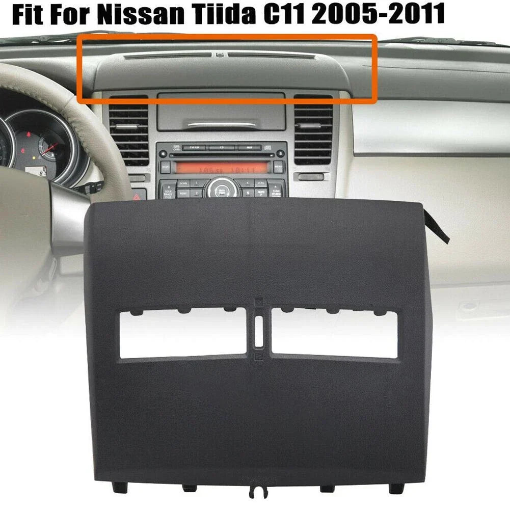Front Upper Top Center Dash Air Vent Trim Bezel for Versa (2007–2012)