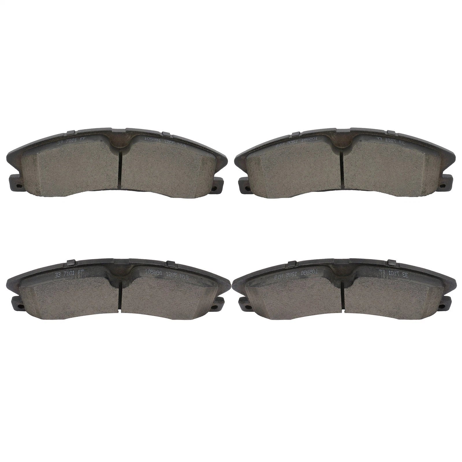 Front Ceramic Brake Pads for Ford Explorer Taurus (2013–2016), Lincoln MKS MKT