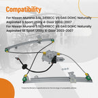Left Window Lifter Assembly for Nissan Murano (2003-2007)