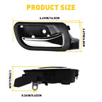 2X Interior Door Handle for Honda Accord (2003â2007) Front Driver Passenger
