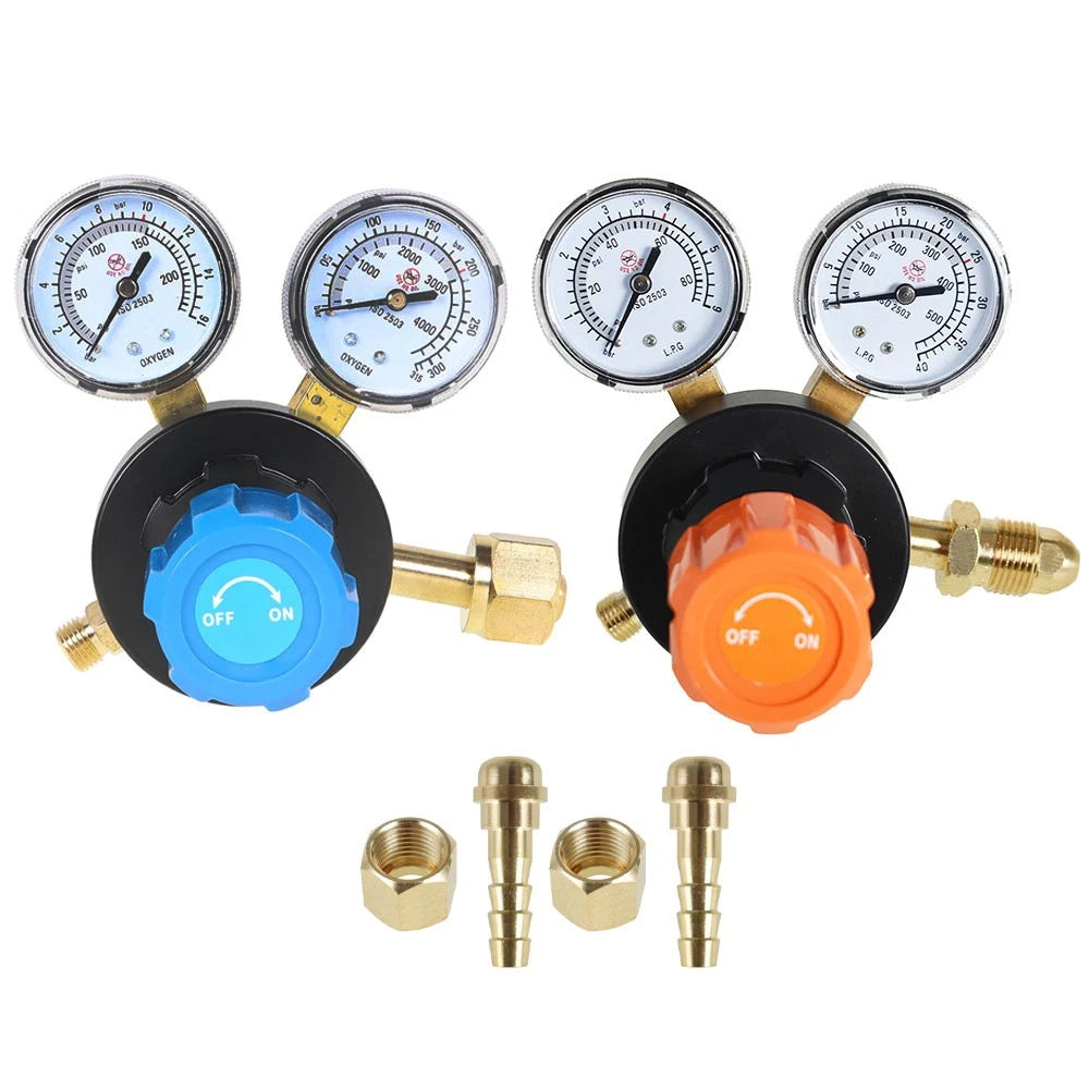Dual Welding Gas Gauges for Automotive Use
