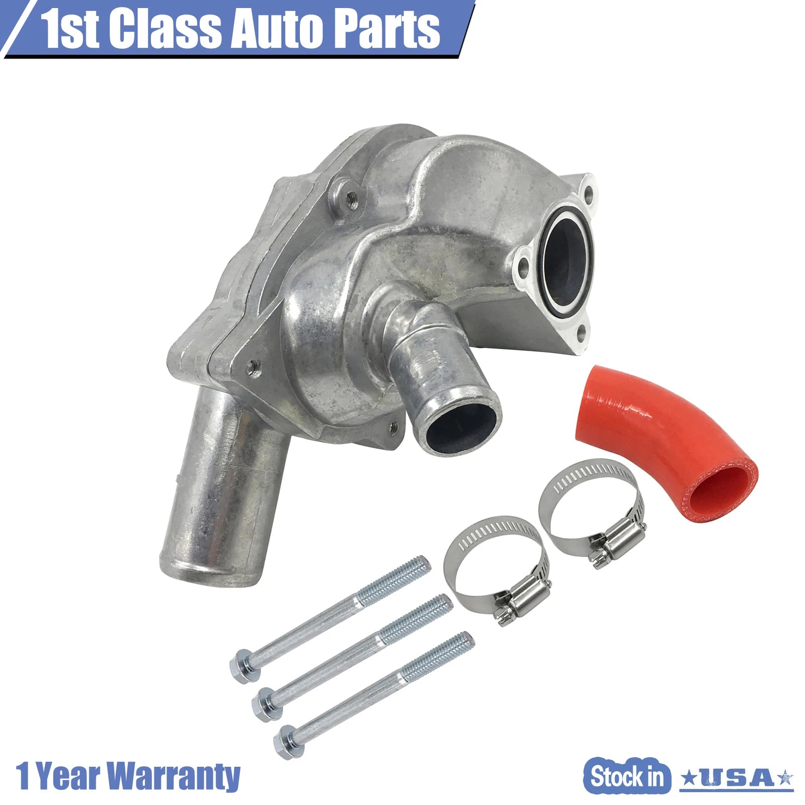 Thermostat & Aluminum Housing Kit for Ford Mustang 4.0L V6 (2005–2010)