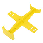 Yellow Universal Fork Guard Suspension Support Brace for Dirt Bike Motorcycle