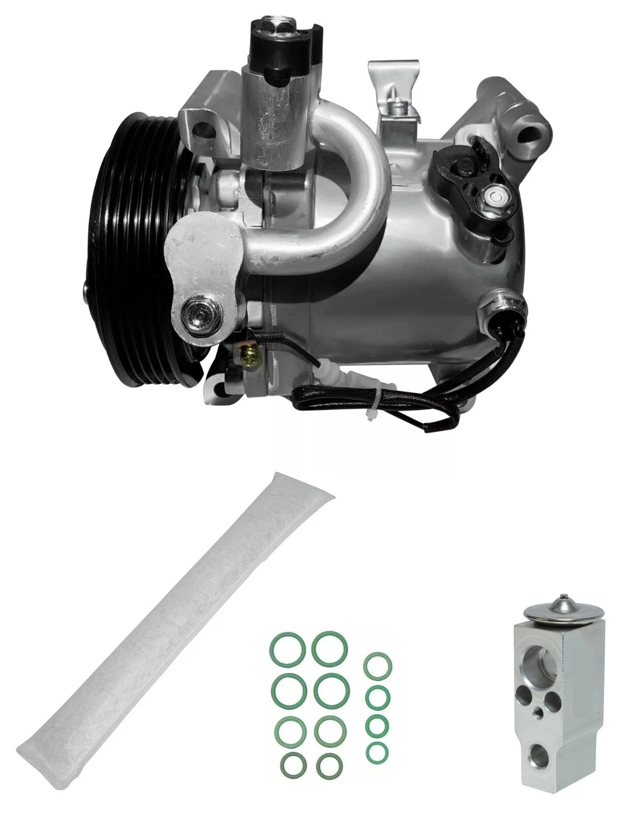 A C Compressor and Clutch Kit Replacement for Suzuki SX4 2.0L (2007–2009)
