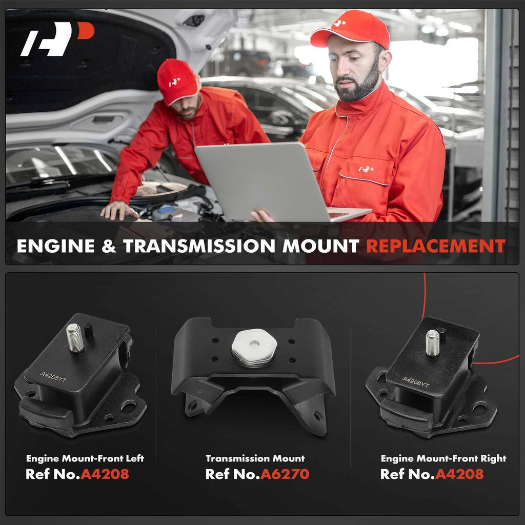 Engine & Transmission Mount Set for Toyota 4Runner (1988–1995)