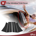 Door Pillar Window Trim for Mitsubishi Pajero Sport (2016–2023)