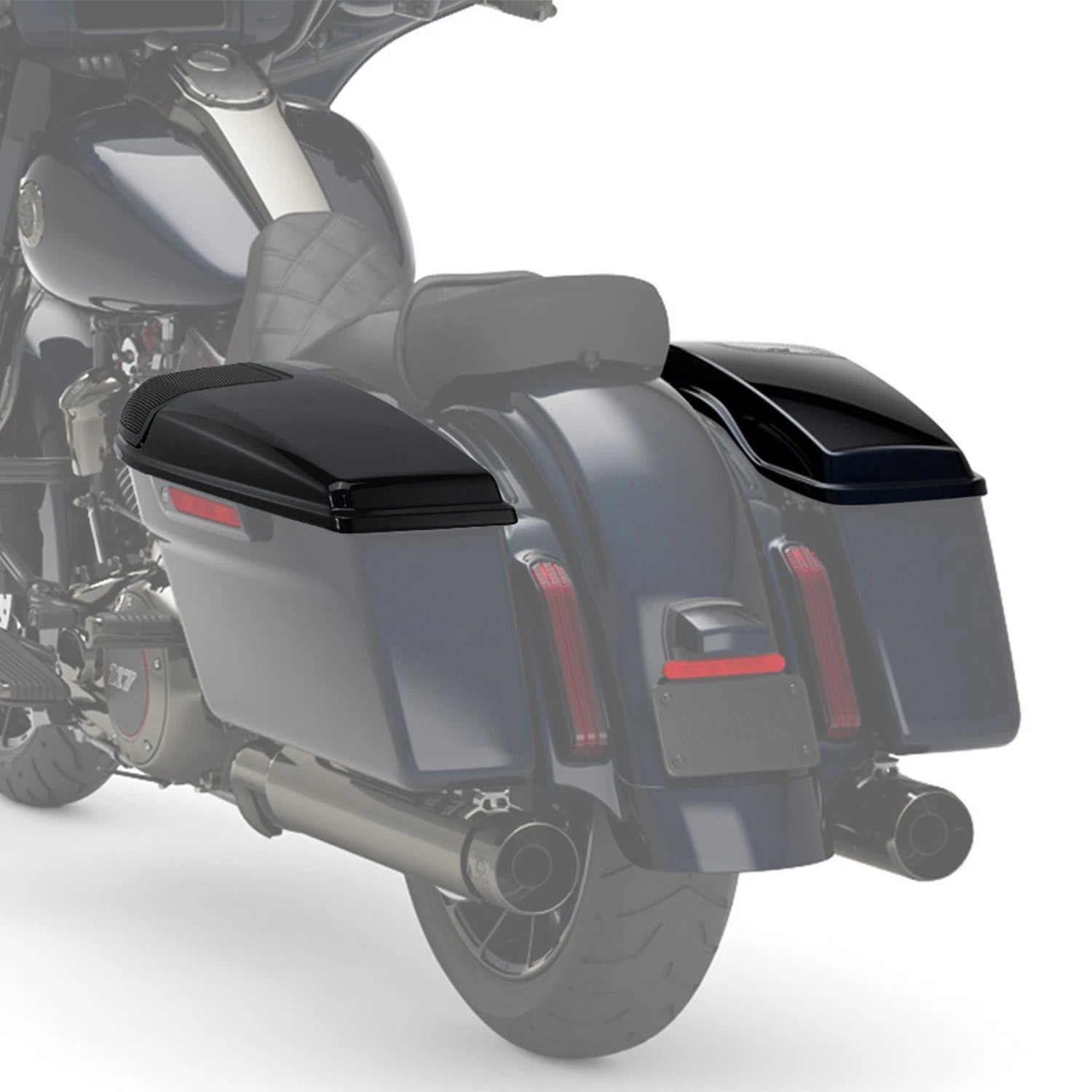 2X Saddlebag Speaker Lids for Harley CVO Street & Road Glide (2023–2025)