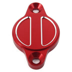 Engine Oil Filter Cap Cover Guard Red for Ducati Monster 1100 1200 Multistrada (2009–2019)