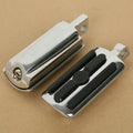1 1/4" Short Angled Highway Bar Engine Guard Footpegs for Harley