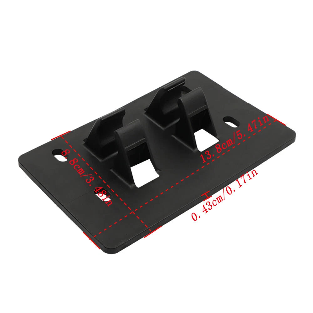Windshield Handle Base for Polaris UTV (Glass Tip-Out)