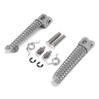 Silver Long Front Foot Pegs for Yamaha YZF R6 (1999–2020), R6S (2003–2009)