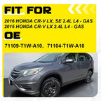 Set of 2 Fog Light Bezel Covers for Honda CR-V (2015-2016)
