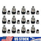 12x TR161 Short Tire Valve Stems for ATV Motorcycles